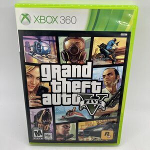 Grand Theft Auto V 5 Xbox 360 + Map - Tested